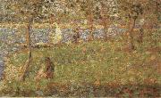 Georges Seurat The Grand Jatte of Sunday afternoon France oil painting artist